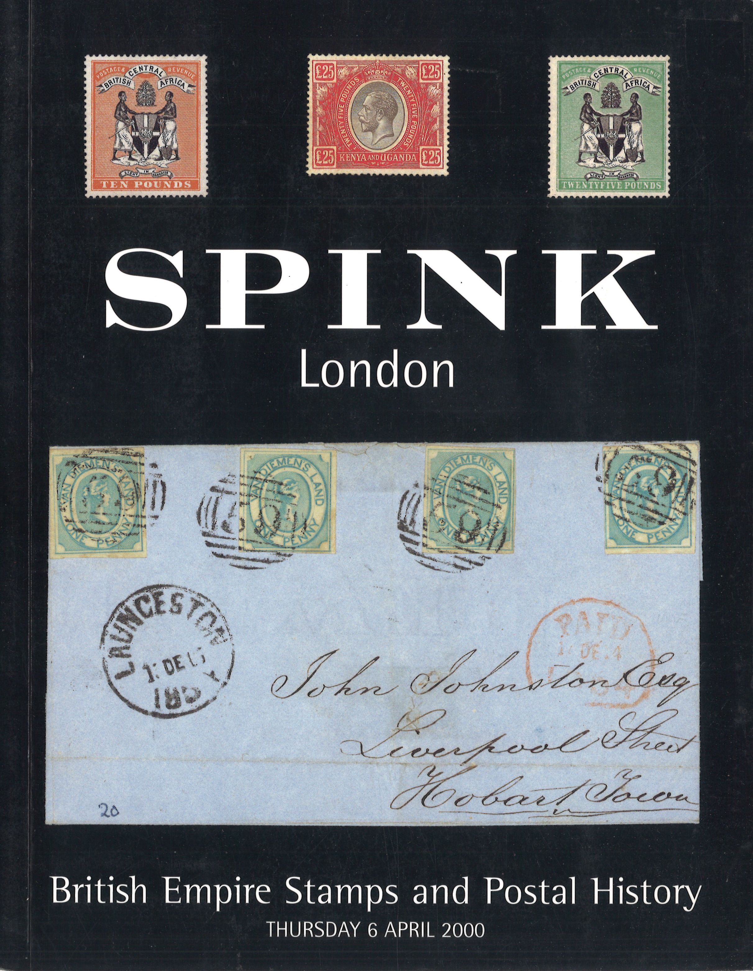 British Empire Stamps and Postal History (Spink, 6.4.2000) · Phil