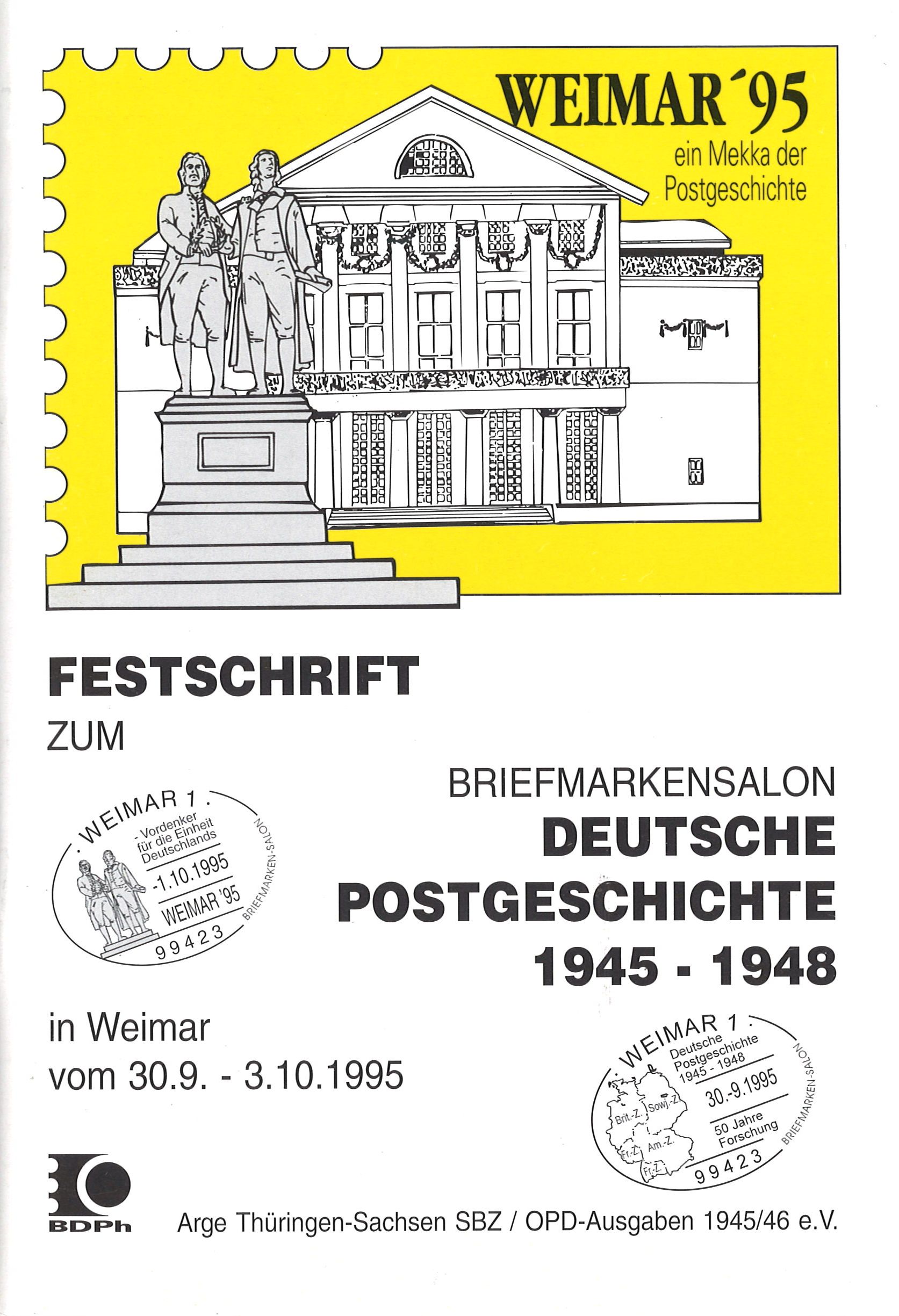 Deutsche Postgeschichte 19451948 (1995) · Phil*Creativ GmbH Verlag und
