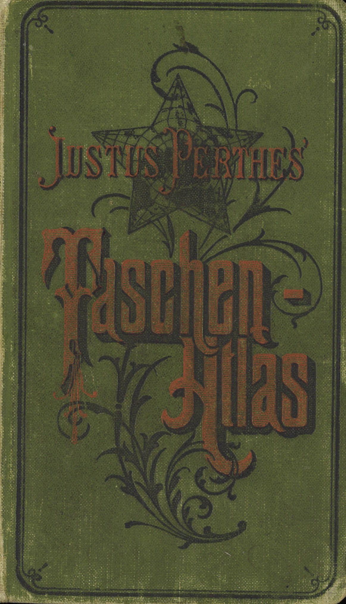 Justus Perthes' Taschenatlas (1908) ex libris Norbert Röhm · Phil
